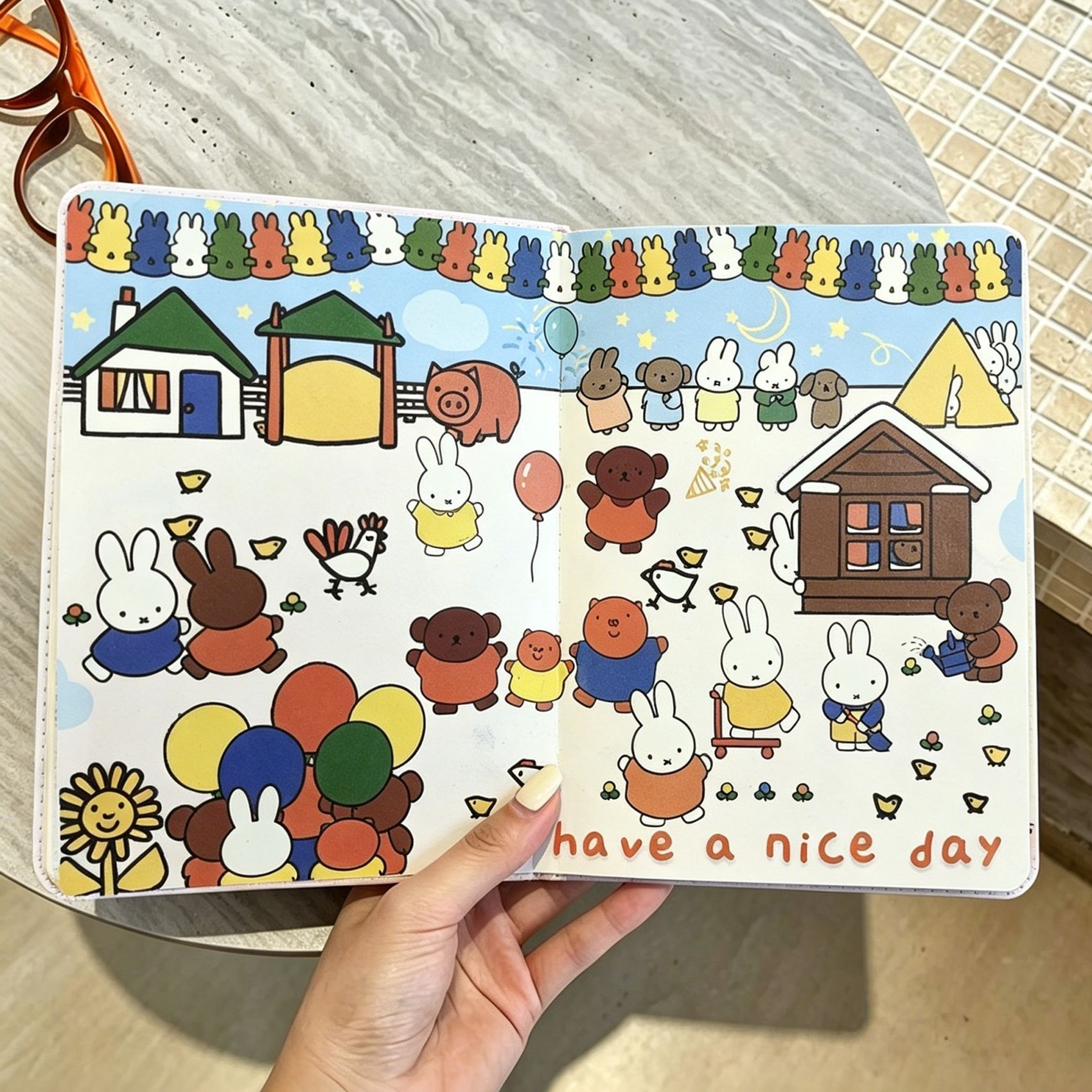 Cute Kawaii Miffy B6 Cartoon I - Stationery Supplier recension och pris
